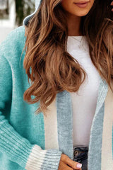 Cardigans pour femmes : Gilet sans Manche Femme Vert in van Seroa