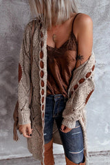 Cardigans pour femmes : Gilet sans Manche Femme in Marron van Seroa
