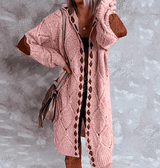 Cardigans pour femmes : Gilet sans Manche Femme in Rose van Seroa