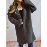 Cardigans pour femmes : Gilet sans Manche Femme in Charbon van Seroa