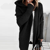 Gilets pour femmes : Gilet sans Manche Femme Ample in Noir van Seroa