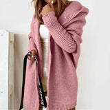 Gilets pour femmes : Gilet sans Manche Femme Ample in Rose van Seroa