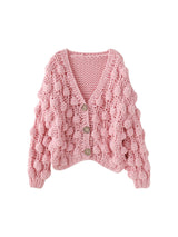 other : Cardigan Femme Décontracté Tricot in Rose van Seroa