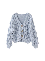 other : Cardigan Femme Décontracté Tricot in Bleu van Seroa