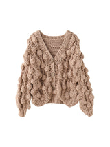 other : Cardigan Femme Décontracté Tricot in Beige van Seroa