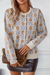 Autumn Collection : Gilet sans Manche Femme Ample Polyester Floral in van Seroa