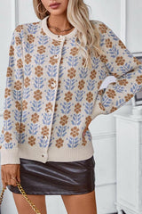 Autumn Collection : Gilet sans Manche Femme Ample Polyester Floral in van Seroa