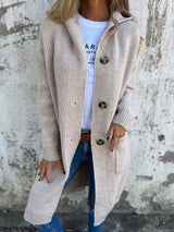 Cardigan : Cardigan Femme Décontracté Gilet Long in van Seroa