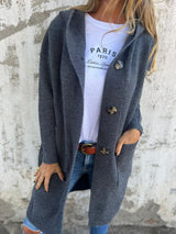 Cardigan : Cardigan Femme Décontracté Gilet Long in van Seroa