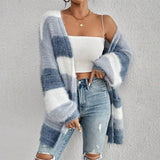 Cardigan : Cardigan Femme Gilet Long Manches in van Seroa