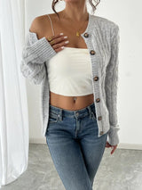 Cardigan : Cardigan Femme Automne Gilet Torsadé in van Seroa