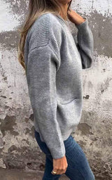 Cardigan : Cardigan Femme Décontracté Gilet Zippé in van Seroa