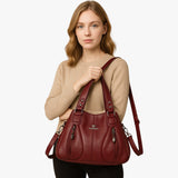 Élégance au quotidien - Le sac à bandoulière en cuir qui sublime chaque look Femme