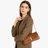 Bags : Sac A Main Femme Cuir Noir Élégant in van Seroa
