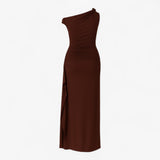 dresses : Robe Maxi Femme Tendance Drapé Ajustée in van Seroa