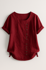 Blouse : Blouse Femme Chemise Lin in van Seroa