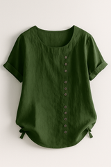 Blouse : Blouse Femme Chemise Lin in van Seroa