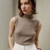 Débardeurs et camisoles : Blazer Femme Élégant Débardeur Polyvalent in van Seroa
