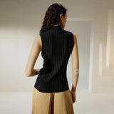 Débardeurs et camisoles : Blazer Femme Élégant Débardeur Polyvalent in van Seroa