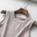 Hauts pour femmes : Débardeur Femme Noir Polyester in van Seroa