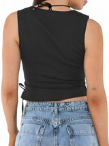 Débardeurs : Chemise Blanche Femme Polyester in van Seroa