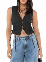 Débardeurs : Chemise Blanche Femme Polyester in van Seroa