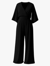 Survêtement élégant pour femme en coton noir avec capuche, coupe confortable, tailles du S au XL