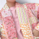 Manteaux et vestes pour femmes : Doudoune Femme Parka Hiver Décontracté Floral in van Seroa