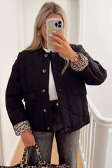 Autumn Collection : Doudoune Femme Matelassée Hiver Autumn Collection in Noir van Seroa