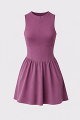 Women's Sportswear : Robe de tennis avec soutien-gorge push-up intégré Femme in Mauve van Seroa