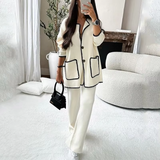 Vêtements pour femmes : Ensemble Femme Élégant Décontracté in Blanc van Seroa