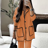 Vêtements pour femmes : Ensemble Femme Élégant Décontracté in Orange van Seroa