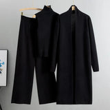 Autumn Collection : Gilet sans Manche Femme in Noir van Seroa