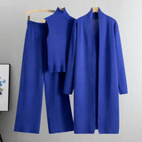 Autumn Collection : Gilet sans Manche Femme in Bleu van Seroa