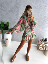 Abiti e completi : Ensemble Femme Short et Blouse Élégant - Tenue d'Été Décontractée in van Seroa