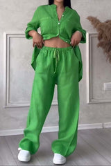 Vêtements pour femmes : Ensemble Pour Femme Casual Vêtements pour femmes in Vert van Seroa
