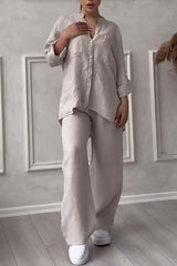 Vêtements pour femmes : Ensemble Pour Femme Casual Vêtements pour femmes in Abricot van Seroa