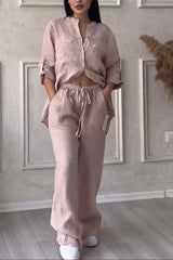 Vêtements pour femmes : Ensemble Pour Femme Casual Vêtements pour femmes in Rose chair van Seroa