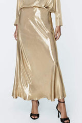 Tenues pour femmes : Ensemble Femme Évasé Satin in van Seroa