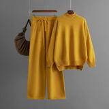 Ensembles pour femmes : Ensemble Femme Manches Longues Élégant in Jaune Taille unique van Seroa