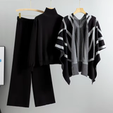 Ensemble pour femmes : Ensemble Femme Pièces Confortable Maille in Noir van Seroa