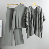 Ensemble pour femmes : Ensemble Femme Pièces Confortable Maille in Gris van Seroa