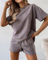 Ensembles pour femmes : Ensemble Femme Gaze Coton Élégant in van Seroa