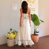 Robes deux pièces : Robe Femme Été Ensemble Jupe in Blanc van Seroa