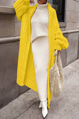 Autumn Collection : Gilet sans Manche Femme in Jaune van Seroa