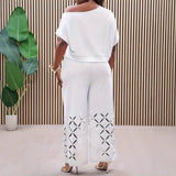 Robes deux pièces : Robe Femme Ensemble Épaules Asymétriques in van Seroa