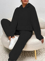 Autumn Collection : Ensemble Femme Élégant Deux Pièces in Noir van Seroa