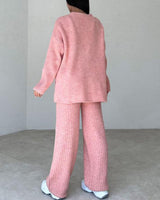 Ensembles et Tenues : Cardigan Femme Tricot Ensemble Confortable in van Seroa