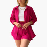 Ensembles pour femmes : Ensemble Femme Élégant Décontracté in Rose van Seroa