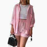 Ensembles pour femmes : Ensemble Femme Élégant Décontracté in Rose clair van Seroa